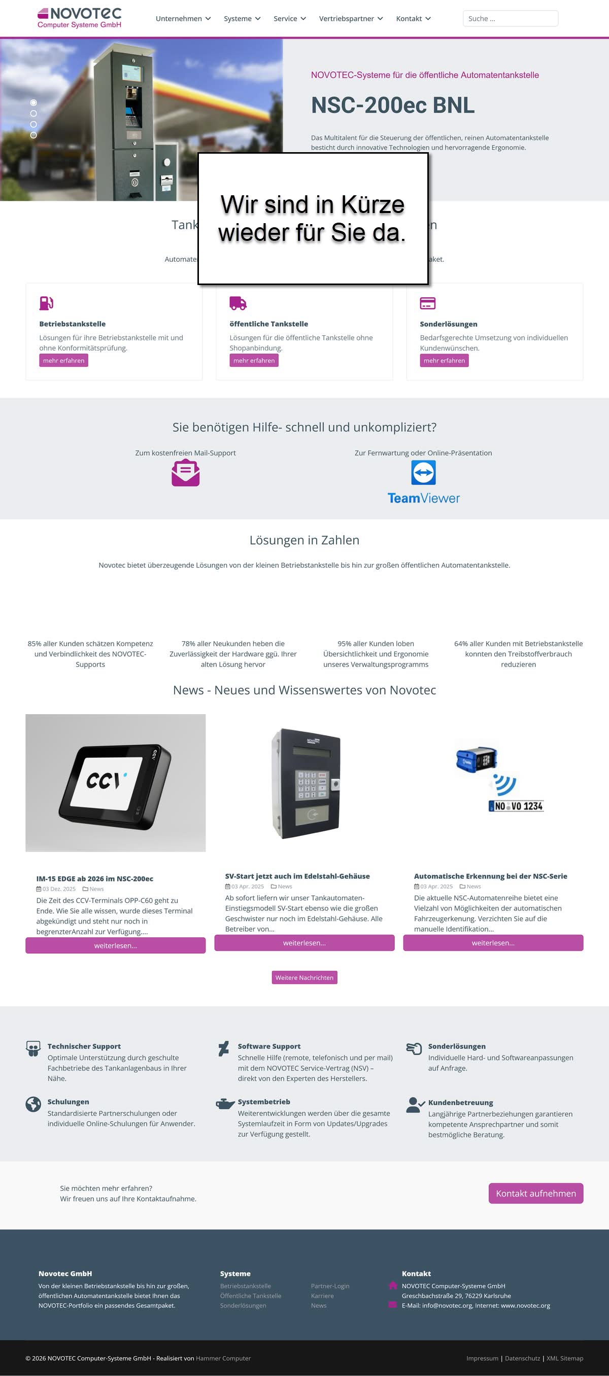 Novotec Grafik